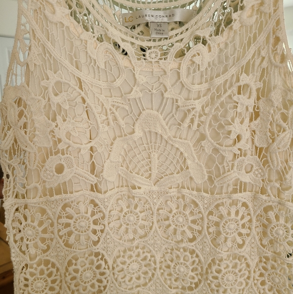 Lauren Conrad Crochet Dress - Picture 3 of 6